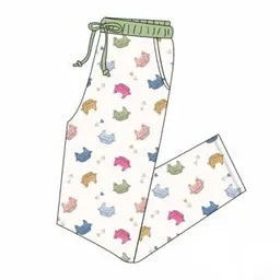 Hen on Nest Pajama Pants - bamboo sleepwear